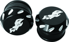 DragonFire Racing Billet Tube Endcap 1.5 in . - Black Anodized 521003