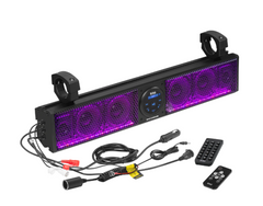 BOSS Audio ATV UTV 26in Sound Bar System w/ RGB Illumination BRT26RGB