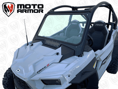 Moto Armor Glass Windshield with Vent for Polaris RZR Trail S