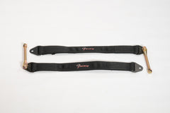 Can-Am Maverick R Limit Strap Kit with quad layered straps with custom machined adjustable clevis