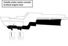 SUPERATV Polaris RZR Cup Holder Insulator