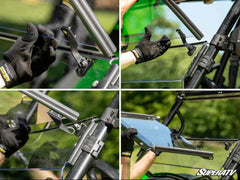 SUPERATV Kawasaki Teryx 3-in-1 Windshield