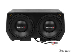 SUPERATV MB Quart 400-Watt Can-Am Defender Tuned Subwoofer Kit