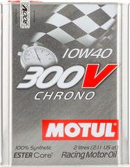 Motul 300V CHRONO 10W40 10X2L Engine Oil 104243