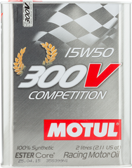 Motul 300V COMPETITION 15W50 10X2L Engine Oil 104244