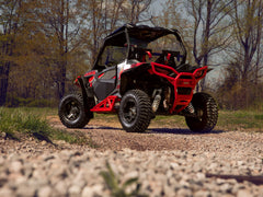 SUPERATV Polaris RZR XP Turbo Heavy-Duty Tube Rock Sliders