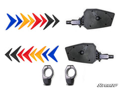 SUPERATV Polaris Seeker Side View Mirrors