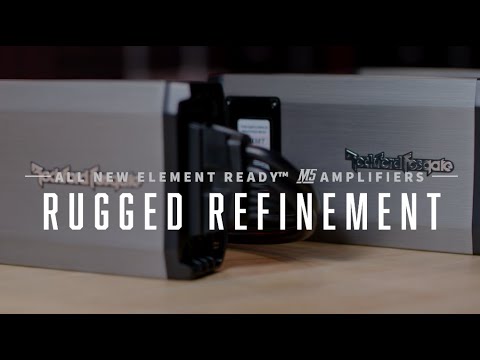 Rockford Fosgate 1500 Watt 5-Channel Mono IPX6 Element Ready Amplifier M5-1500X5