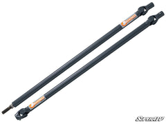 SUPERATV Can-am Maverick X3 Rhino Driveline C-Series Rear Prop Shafts - Billet Carrier Bearing