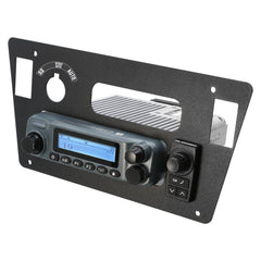 Rugged 2024 Yamaha YXZ Mount for Mobile Radio and 696 Rocker Intercom