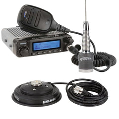 Rugged Radio Kit Plus - M1 RACE SERIES - High Power Waterproof Business Band Mobile Radio Kit with External Speaker