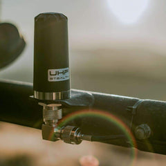 Rugged Stealth Tuned Low Profile Antenna for GMRS and UHF - Ground Plane