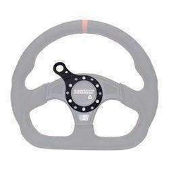 Rugged Hole Mount Steering Wheel Push to Talk Cable (PTT) with Coil Cord for Intercoms