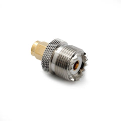 Rugged SMA Male to UHF Female Adapter