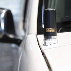 Rugged Stealth Tuned Low Profile Antenna for VHF - Ground Plane