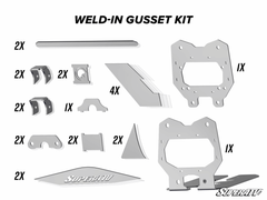 SUPERATV Can-Am Maverick X3 Weld-In Gusset Kit
